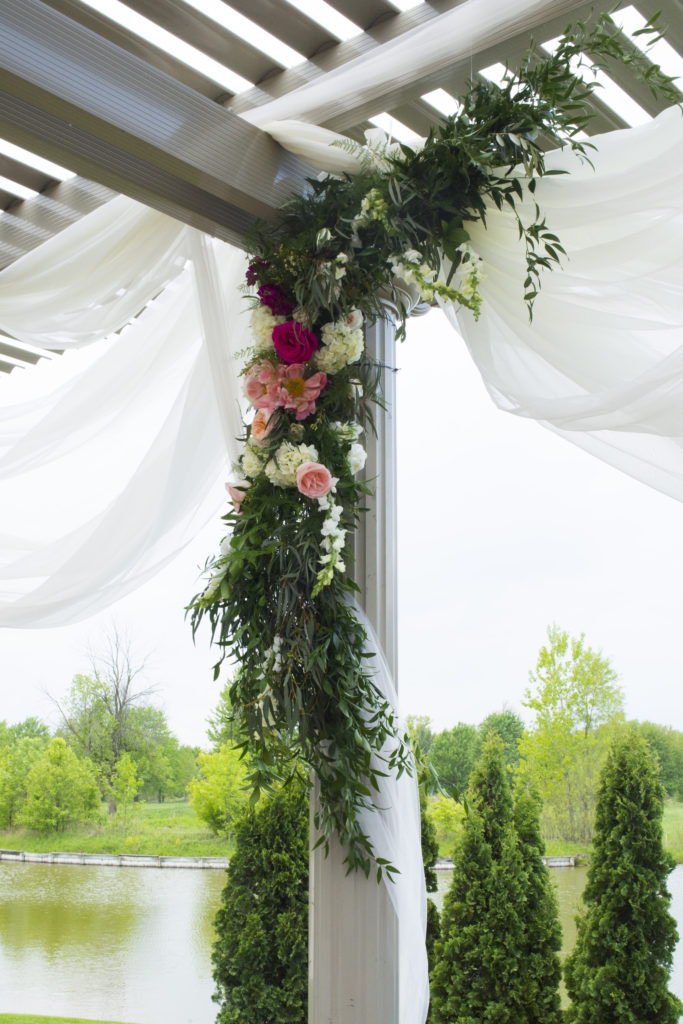 Wedding Arch Florals Ceremony installation