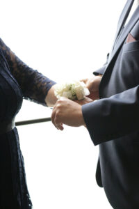 wrist corsage bridal party